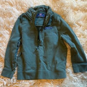 Vineyard Vines Green Half-Zip shep shirt Pullover